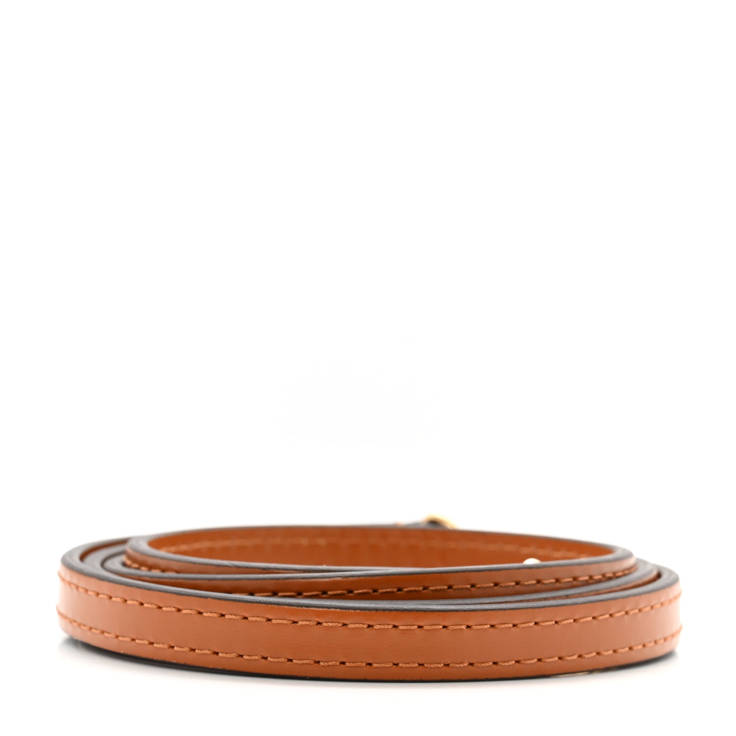 Louis Vuitton Calfskin 12mm Shoulder Strap Brown 2 of 3
