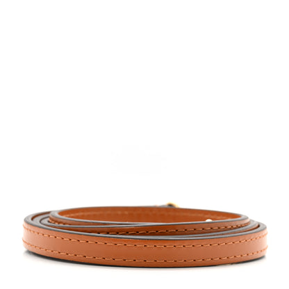 Louis Vuitton Calfskin 12mm Shoulder Strap Brown 2 of 3