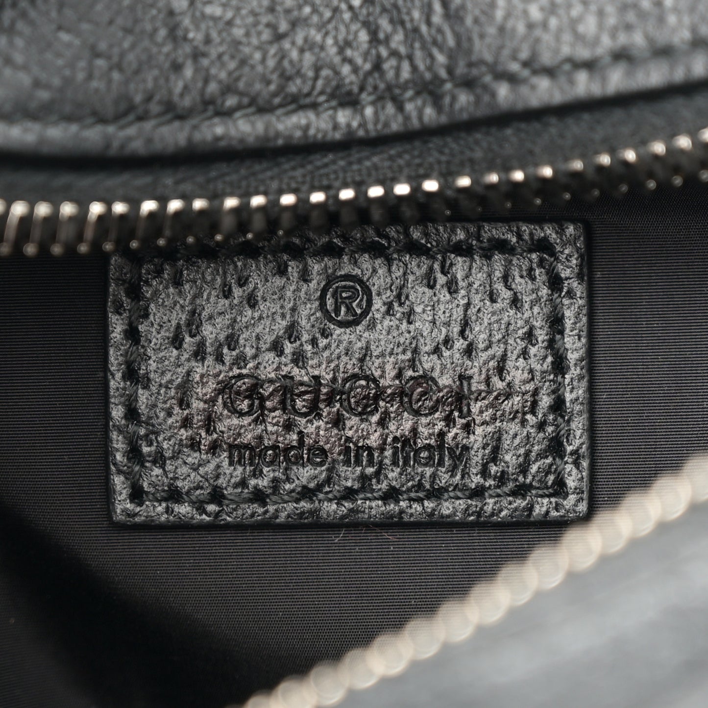 GG Crystal Coated Canvas Monogram Web Small Attache Shoulder Bag Black
