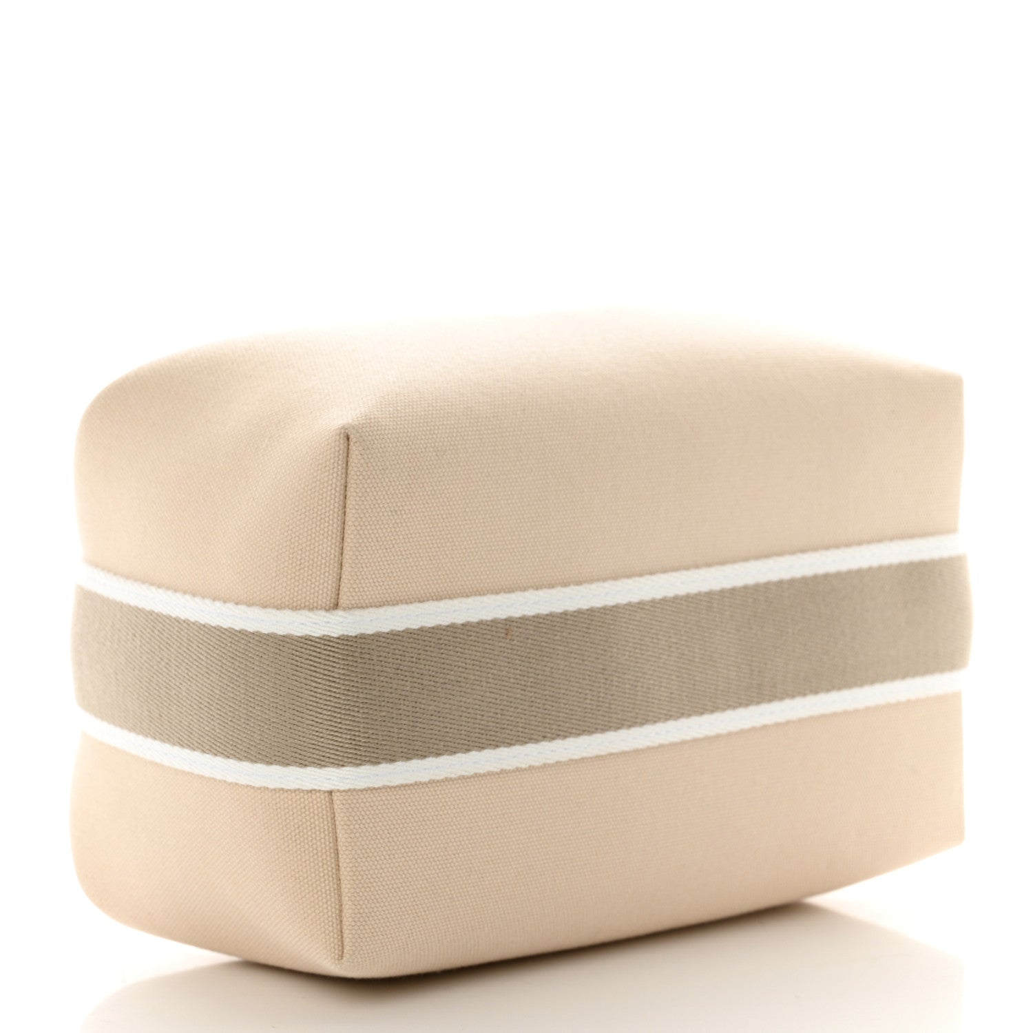 Hermes Canvas Small Bride-A-Brac Pouch Natural 4 of 6
