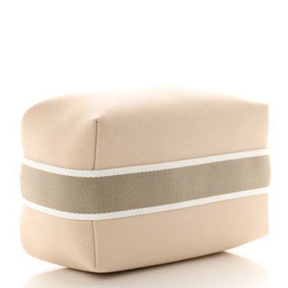 Hermes Canvas Small Bride-A-Brac Pouch Natural 4 of 6
