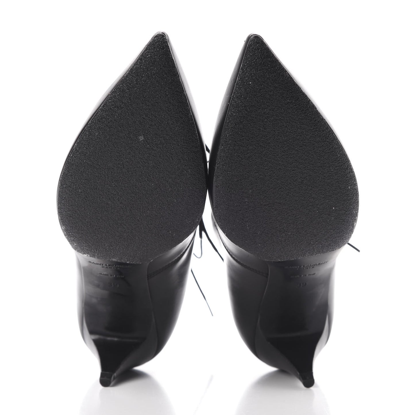 Calfskin Cat 50 Laced Boots 39 Black