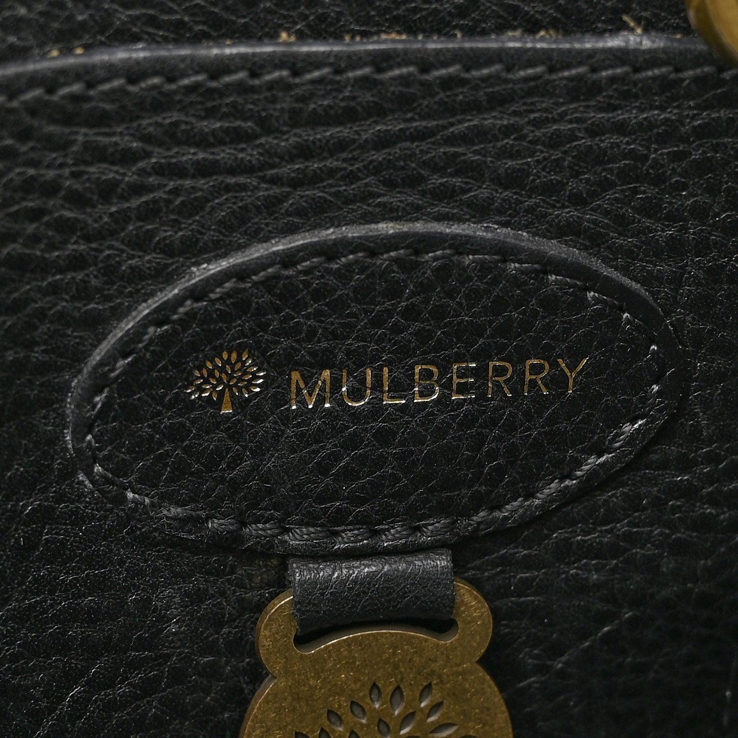 Soft Spongy Calfskin Medium Bayswater Black