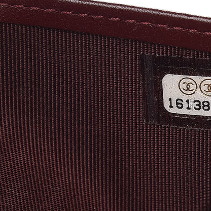Chanel Caviar Quilted CC Long Double Wallet Black 7 of 8
