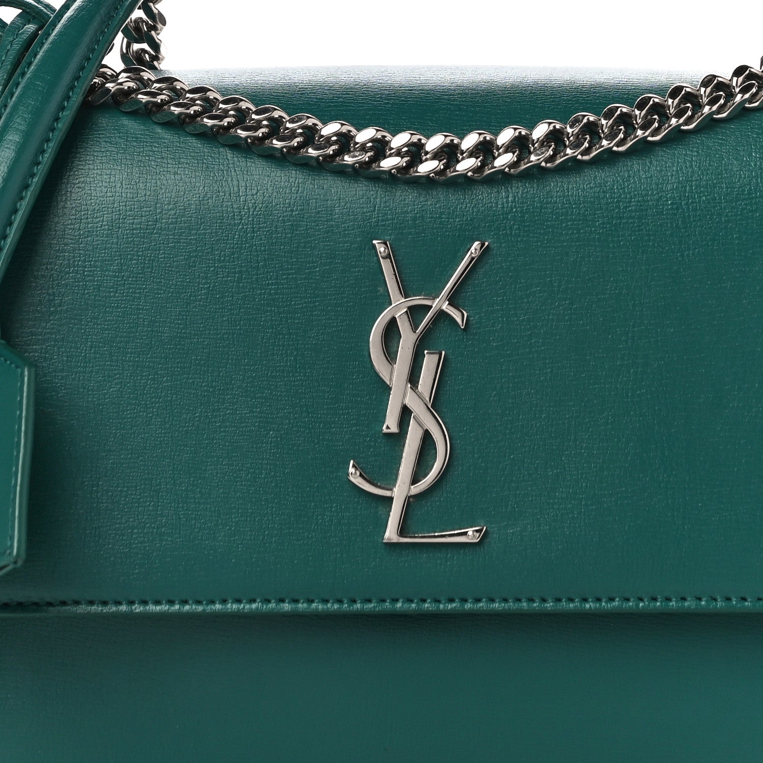 Saint Laurent Calfskin Medium Monogram Sunset 7 of 9