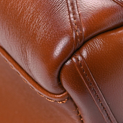 Louis Vuitton Lambskin Malletage Top Handle GO-14 MM Tan 11 of 11