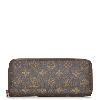 Louis Vuitton Monogram Clemence Wallet Fuchsia 1 of 7