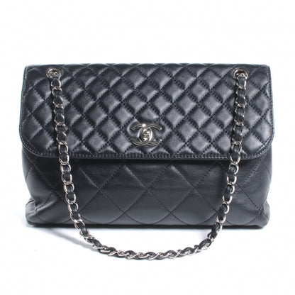 Chanel Leather Quilted In the Business Flap Bag Black 1 of 8