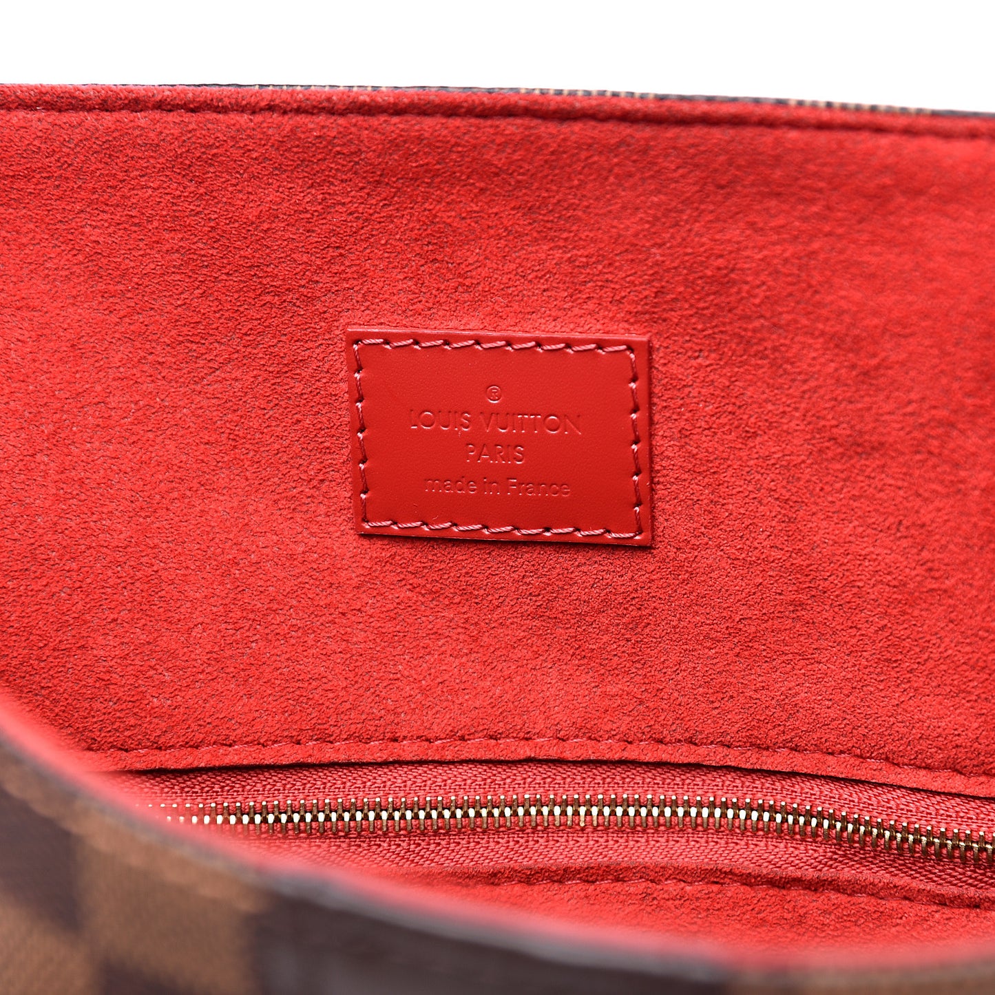Damier Ebene Caissa Hobo Cherry