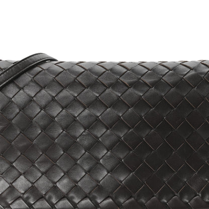 Bottega Veneta Nappa Intrecciato Crossbody Messenger Flap Ebano 8 of 10