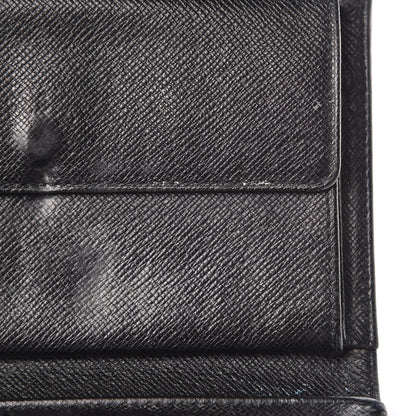 Louis Vuitton Epi Porte Tresor Etui Papiers Wallet Black 8 of 16