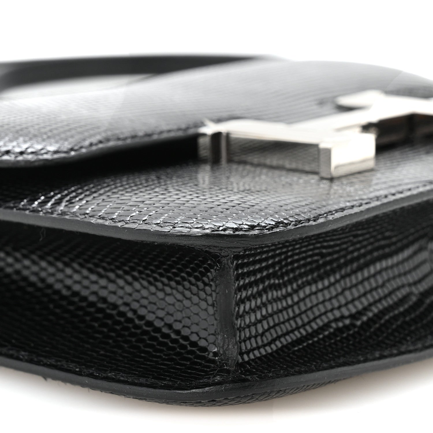 Hermes Lizard Niloticus Micro Constance 14 Black 9 of 11