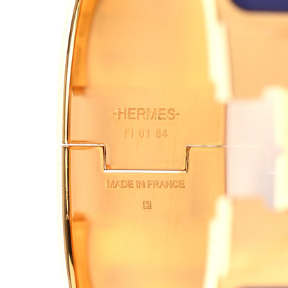 Hermes Enamel Wide Clic Clac H Bracelet PM Violet 4 of 4