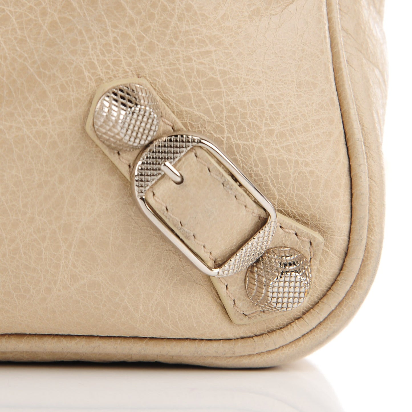 Agneau Giant 12 Silver Hardware Hip Praline