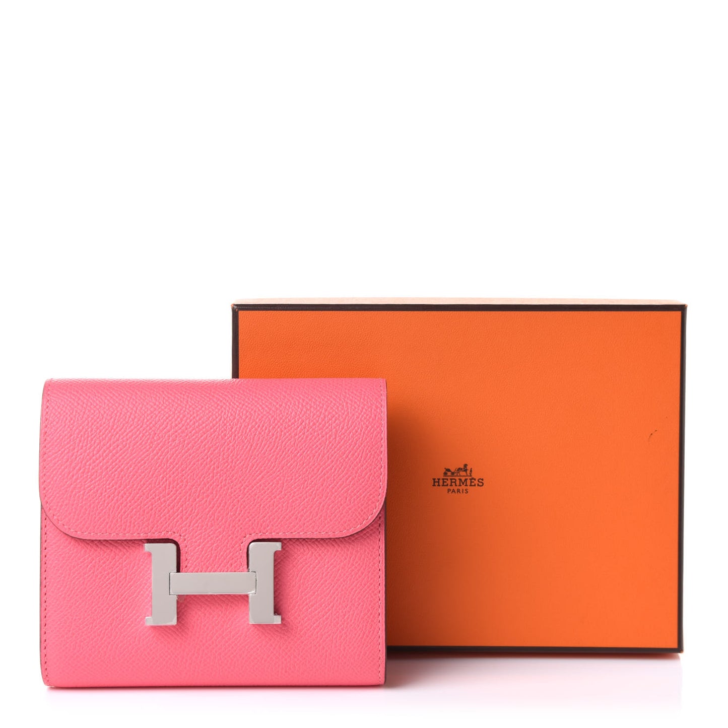 Epsom Constance Short Wallet Rose Azalee