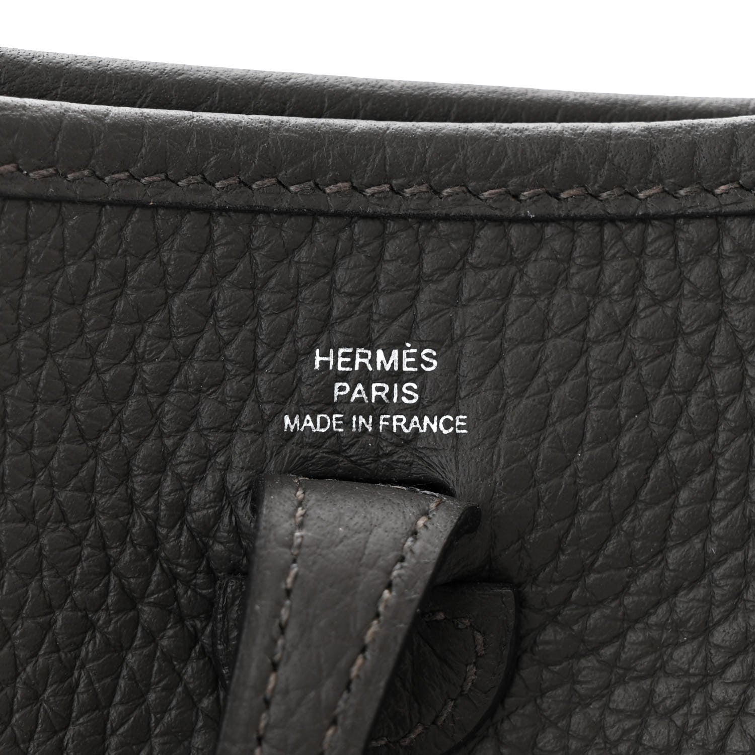 Hermes Taurillon Maurice Evelyne TPM Dark Bronze 6 of 11