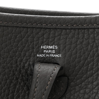 Hermes Taurillon Maurice Evelyne TPM Dark Bronze 6 of 11