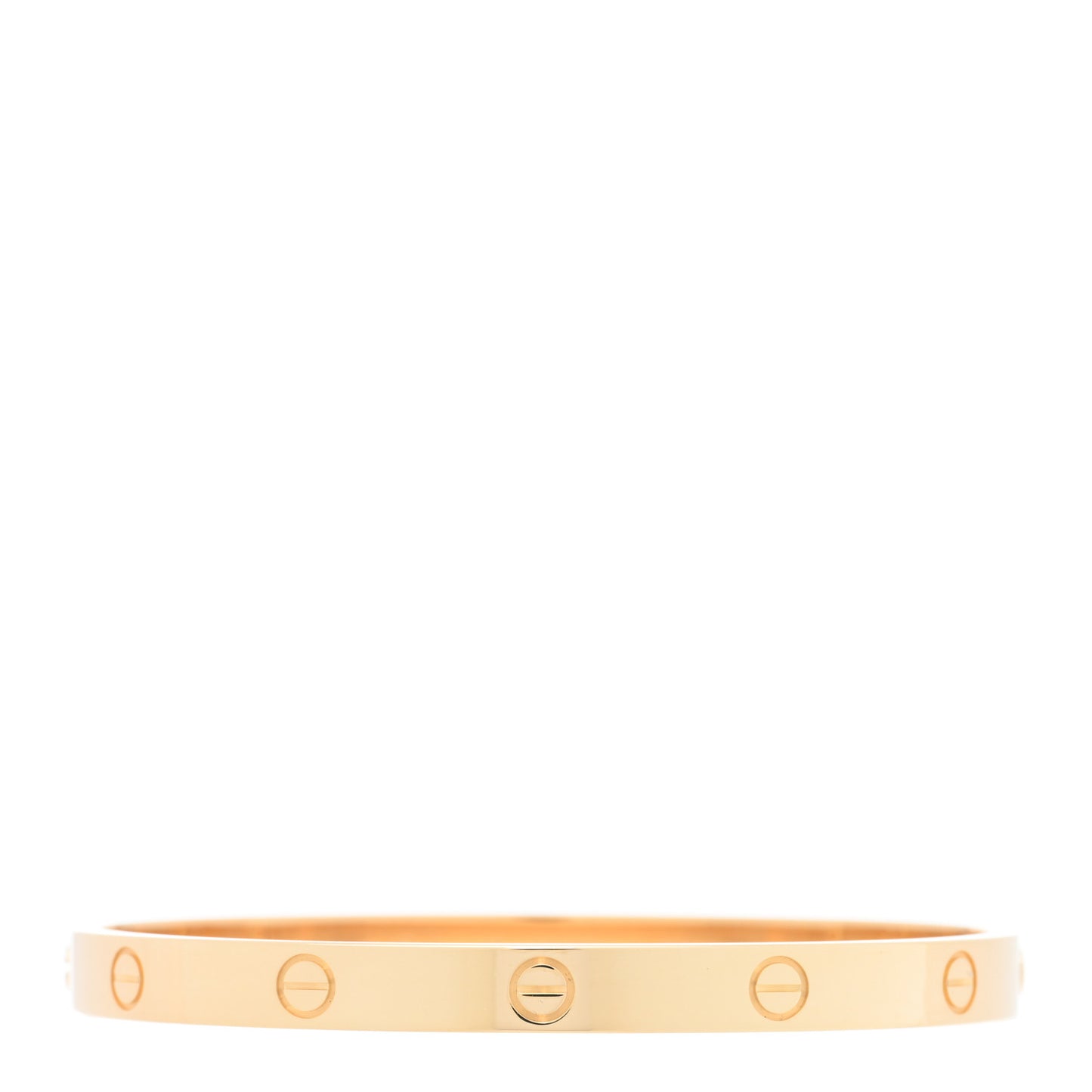 18K Yellow Gold LOVE Bracelet 19