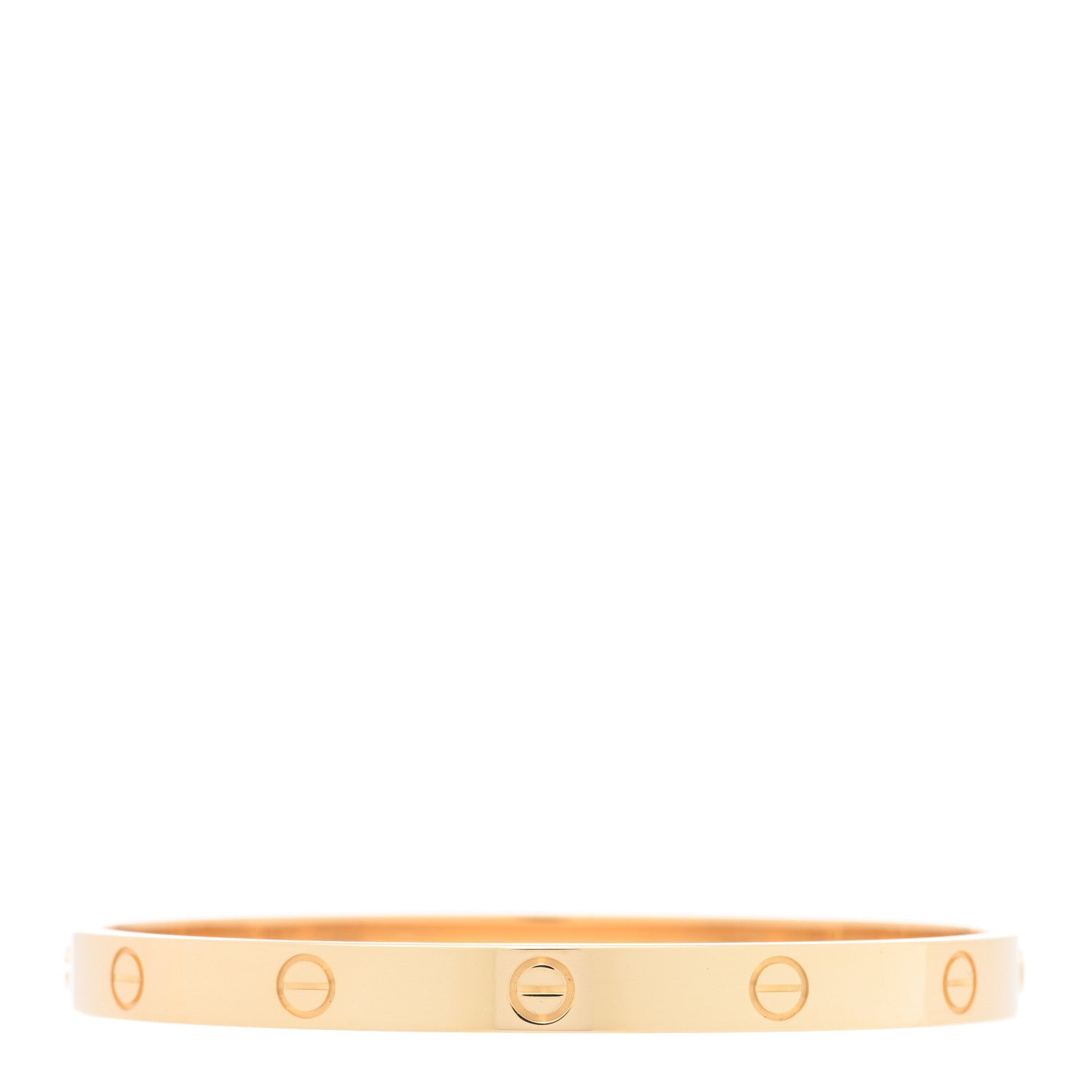 Cartier 18K Yellow Gold LOVE Bracelet 19 1 of 9