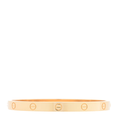 Cartier 18K Yellow Gold LOVE Bracelet 19 1 of 9