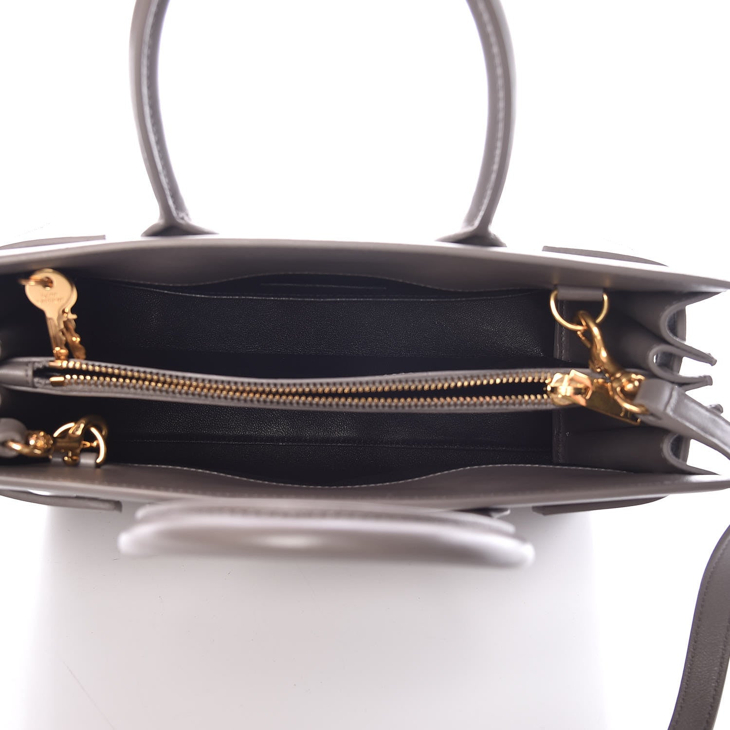 Saint Laurent Calfskin Baby Sac de Jour Fog 7 of 11