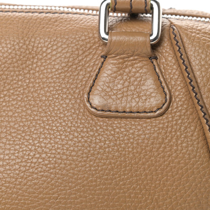 Chanel Calfskin Small Tassel Bowler Light Brown 14 of 20