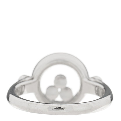 Chopard 18K White Gold Happy Diamonds Circle Ring 52 6 3 of 6