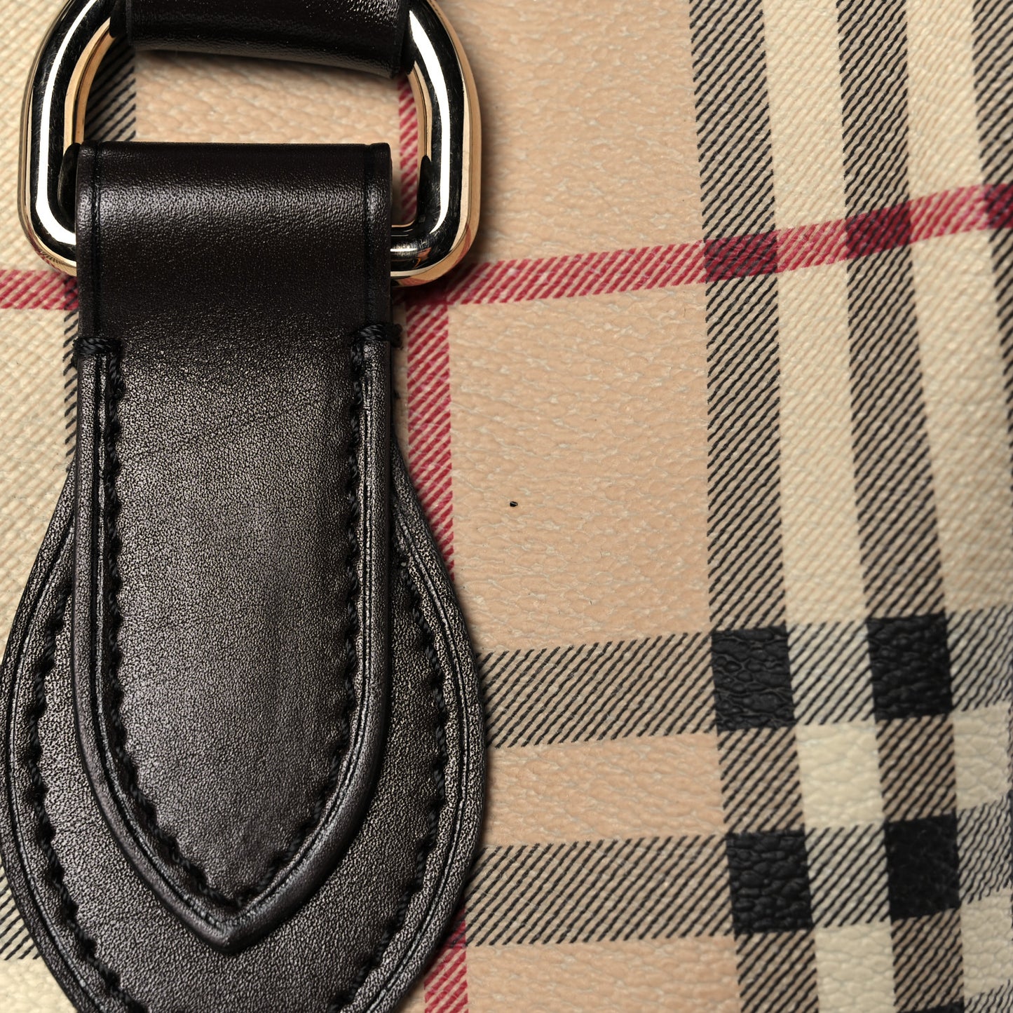 Haymarket Check Small Chester Bowling Bag Chocolate