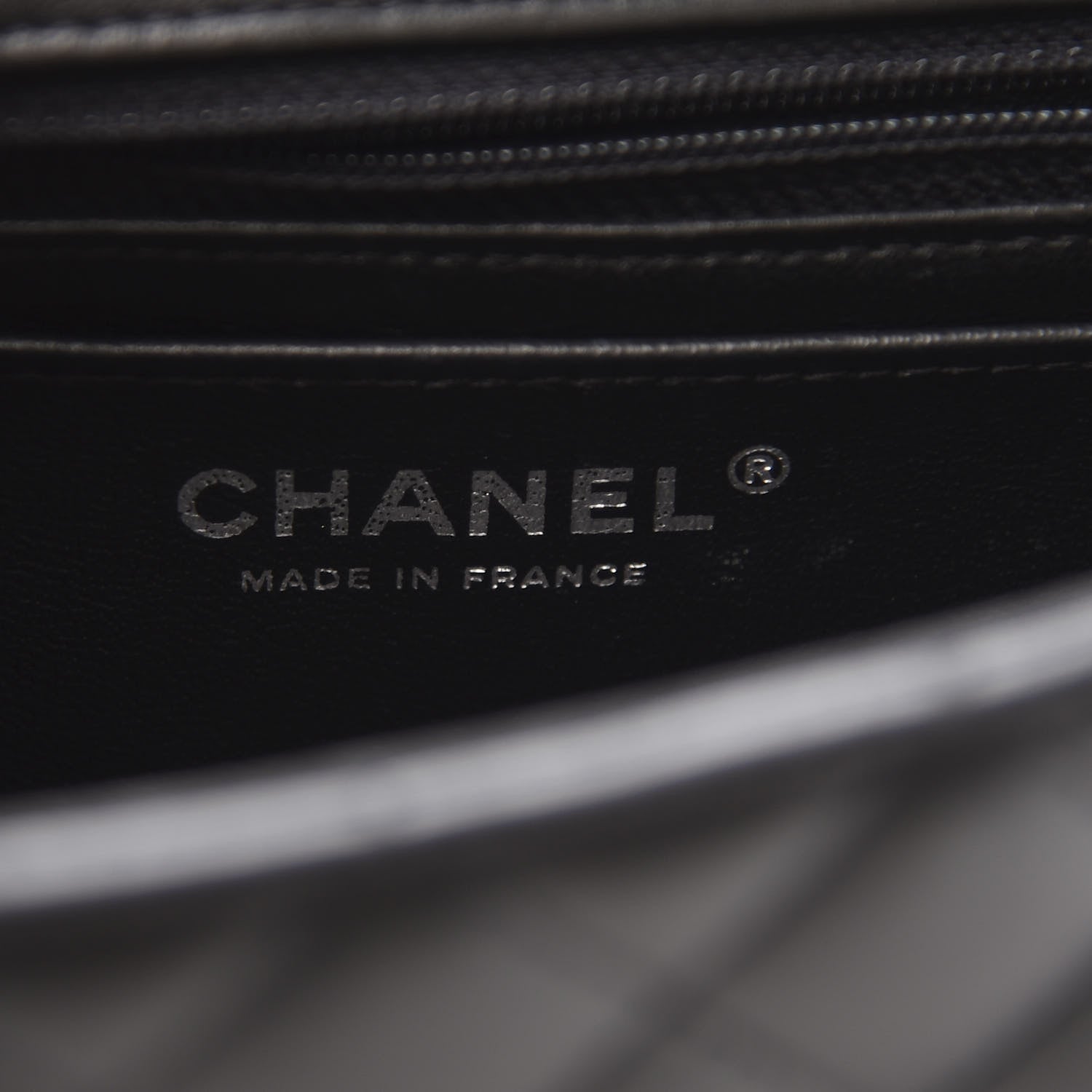Chanel Lambskin Quilted Mini Rectangular Flap Black 5 of 10