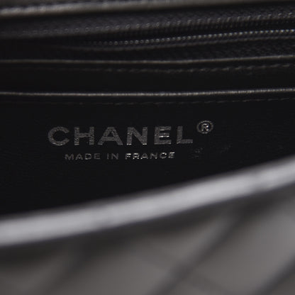 Chanel Lambskin Quilted Mini Rectangular Flap Black 5 of 10