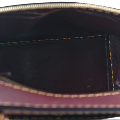 Celine Smooth Calfskin Small Edge Shoulder Bag Burgundy 5 of 8