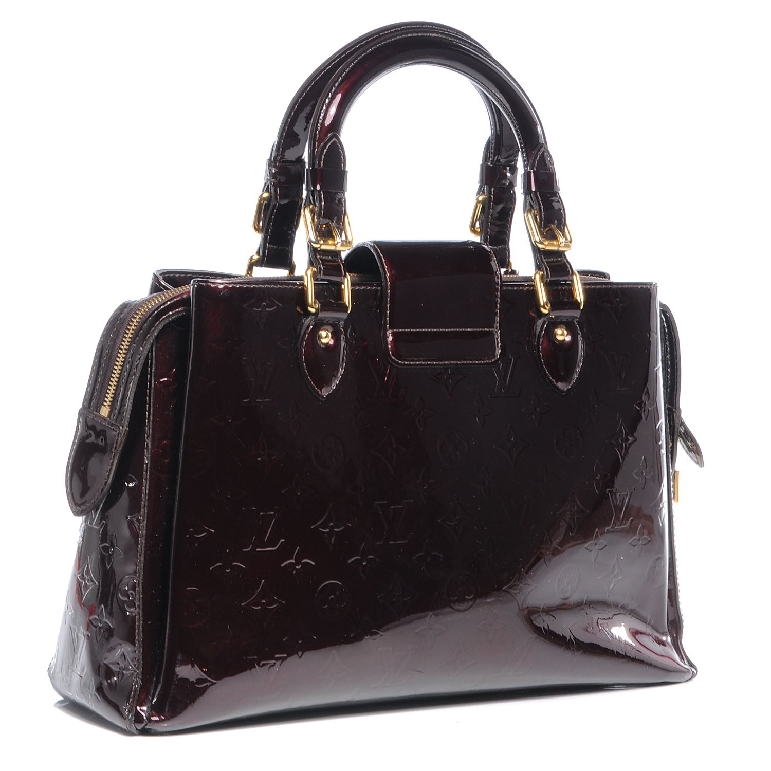 Louis Vuitton Vernis Melrose Avenue Amarante 3 of 8