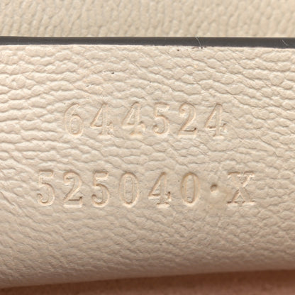 Gucci GG Supreme Monogram Calfskin Small Padlock Messenger Shoulder Bag Beige Mystic White Sun Oil 7 of 11