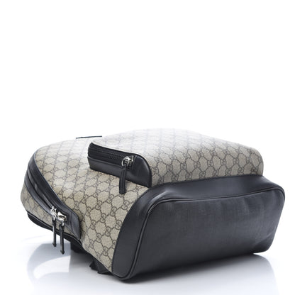 Gucci GG Supreme Monogram Medium Backpack Black 3 of 16