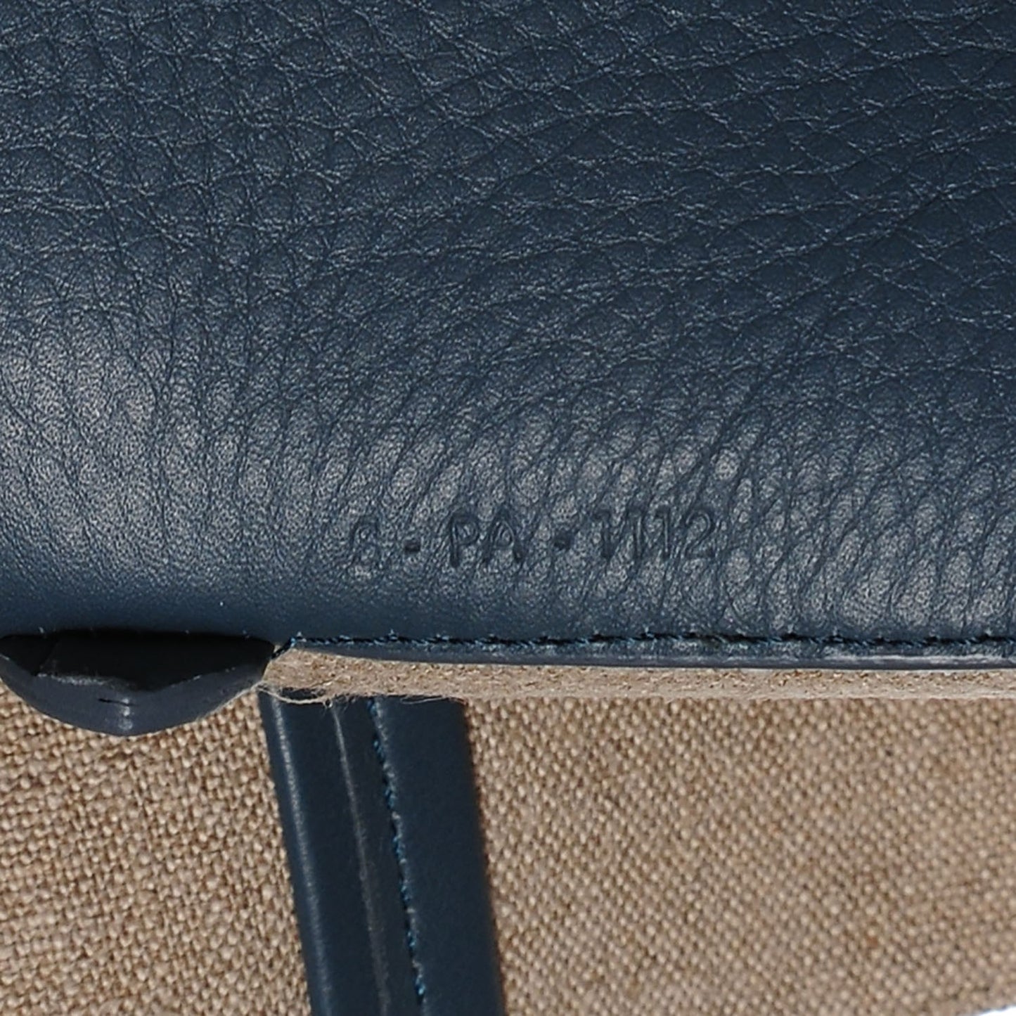 Grained Calfskin Medium Horizontal Cabas Phantom Slate