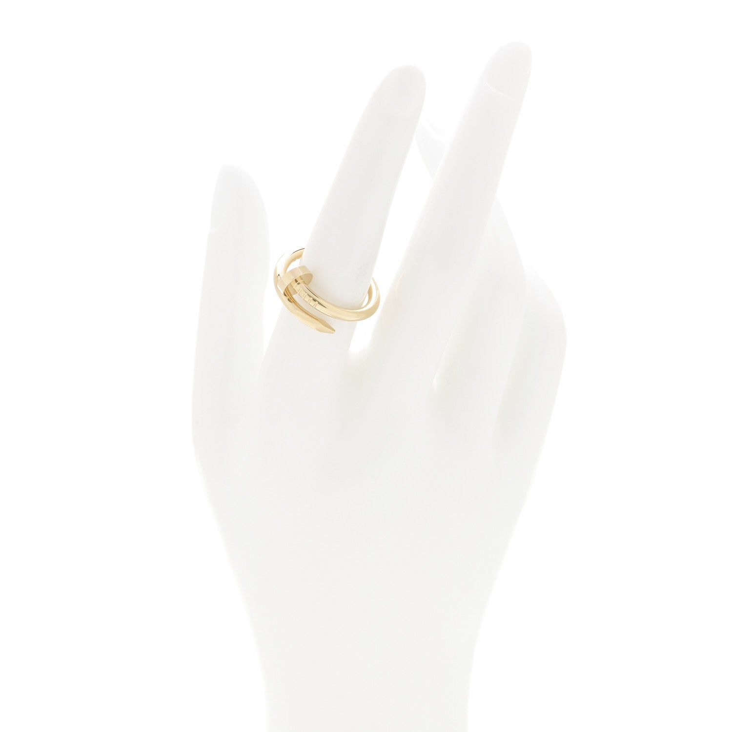 Cartier 18K Yellow Gold Juste Un Clou Ring 55 7.25 2 of 6