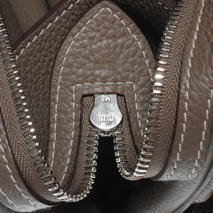 Hermes Taurillon Clemence Atlas 35 Etoupe 6 of 8