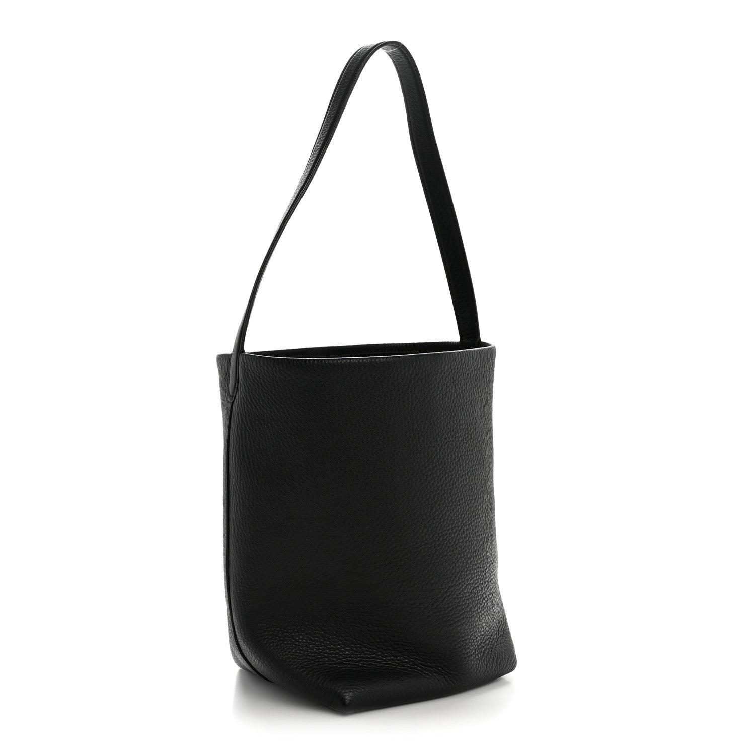 The Row Grained Calfskin Medium N/S Park Tote Black 3 of 11