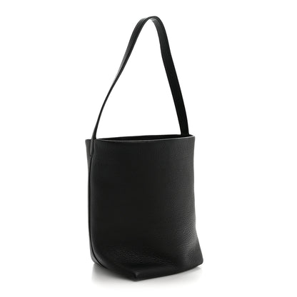 The Row Grained Calfskin Medium N/S Park Tote Black 3 of 11
