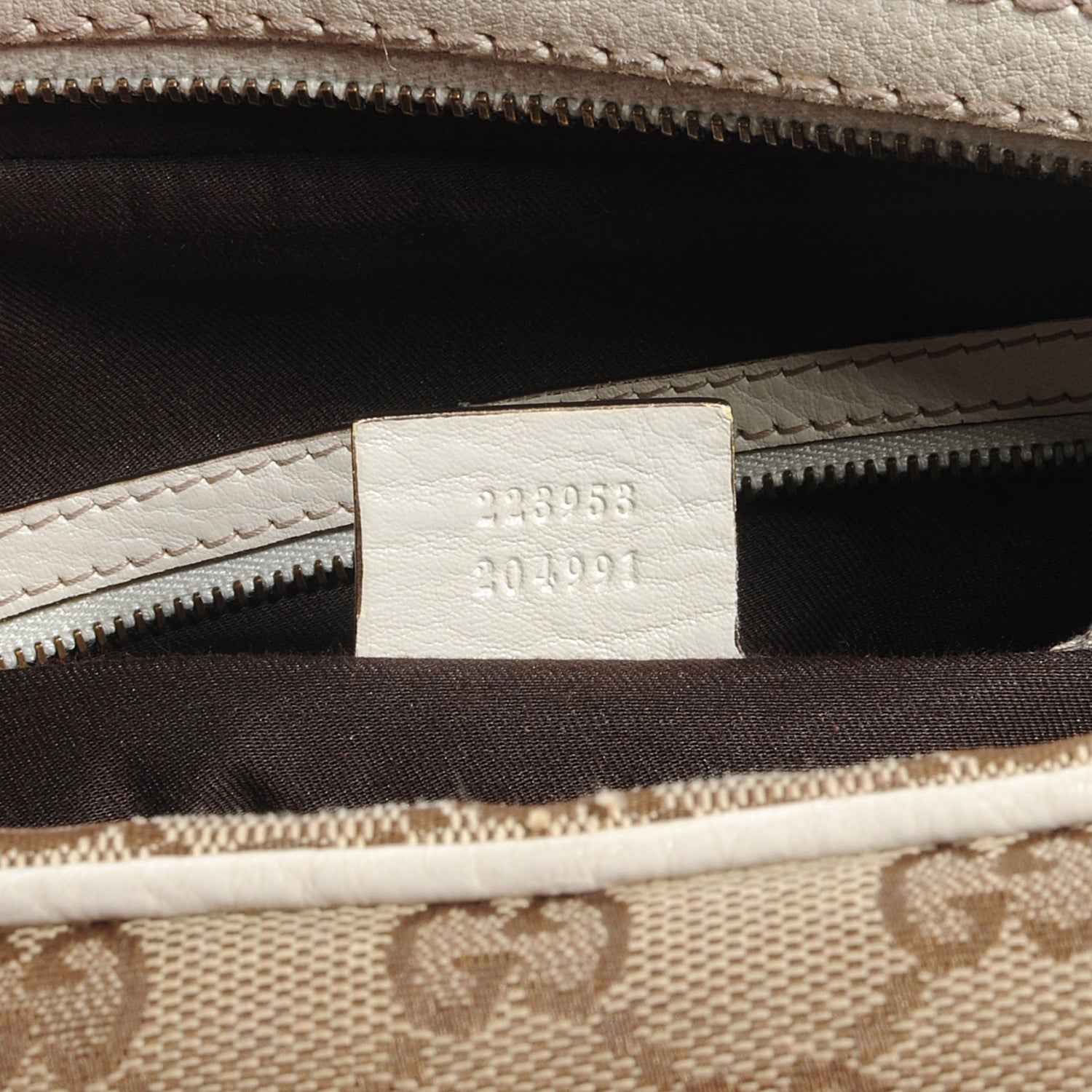 Gucci Monogram Interlocking Medium Boston White 7 of 7