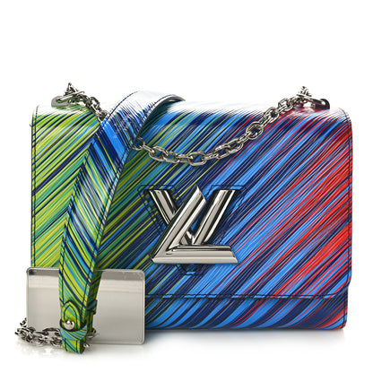 Louis Vuitton Epi Tropical Twist Shoulder Bag MM Vert Rouge 2 of 10