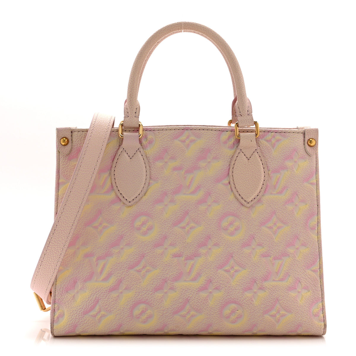 Louis Vuitton Empreinte Monogram Summer Stardust Onthego PM Pink 1 of 9