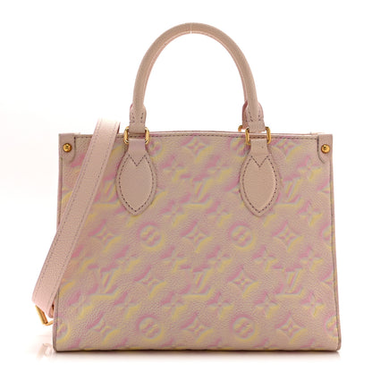 Louis Vuitton Empreinte Monogram Summer Stardust Onthego PM Pink 1 of 9