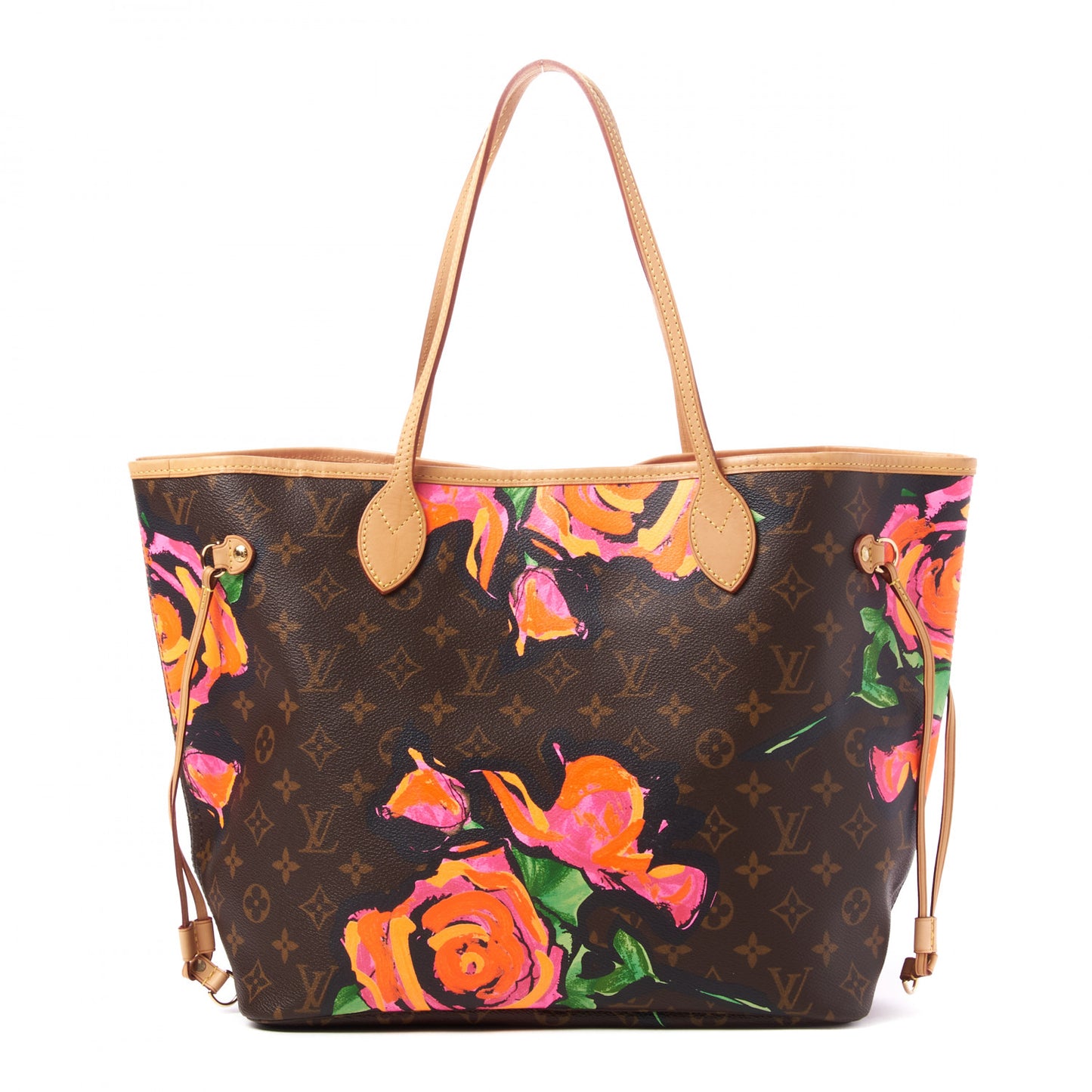 Monogram Roses Neverfull MM