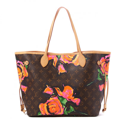 Louis Vuitton Monogram Roses Neverfull MM 1 of 9