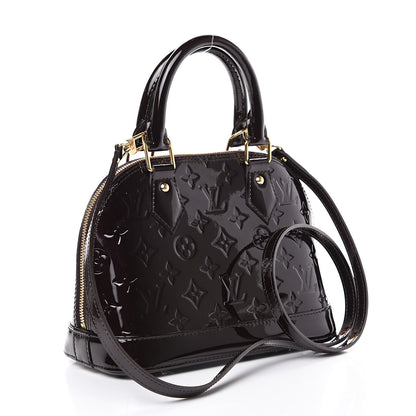 Louis Vuitton Vernis Alma BB Amarante 2 of 9
