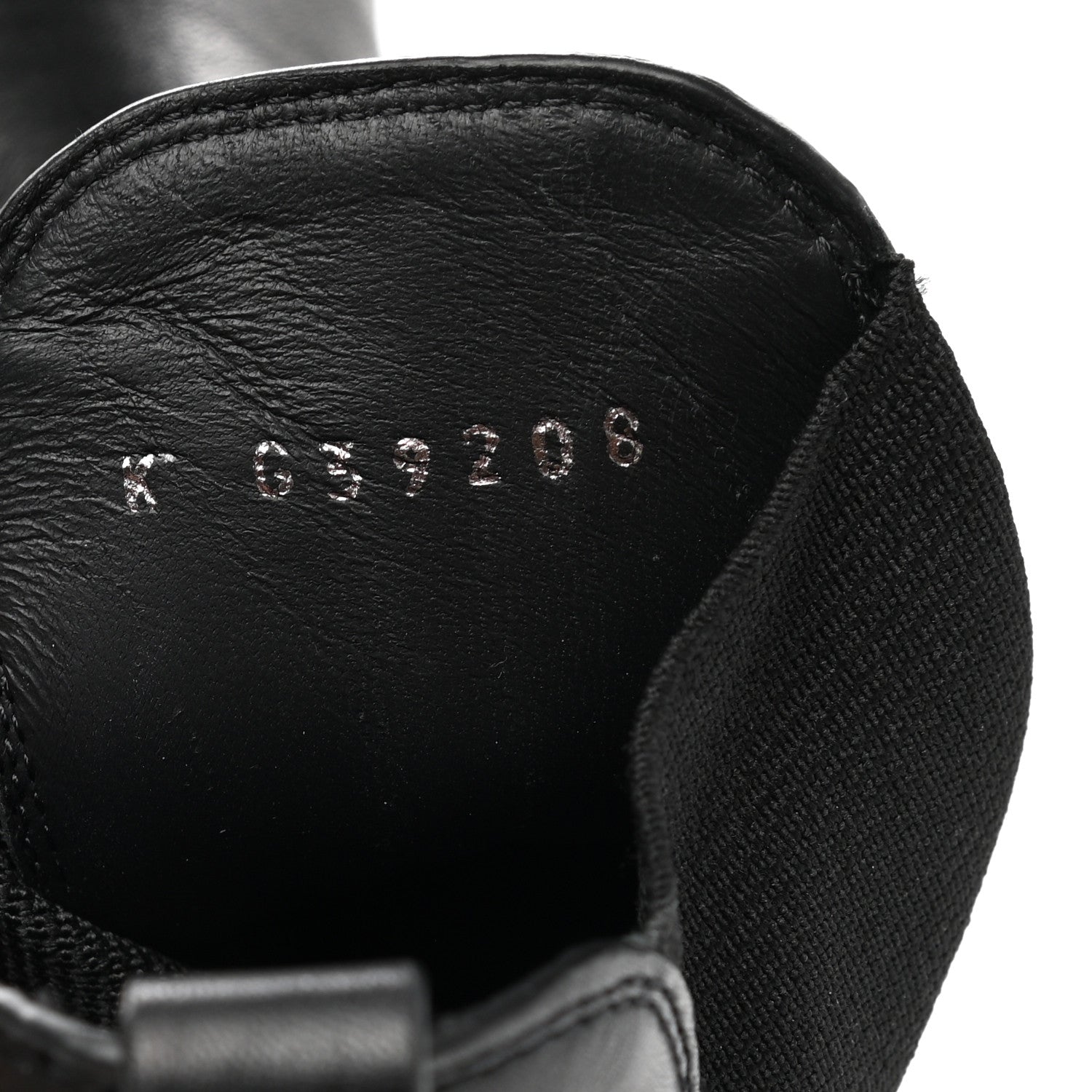 Chanel Calfskin Patent Cap Toe Ankle Boots 37.5 Black 8 of 9