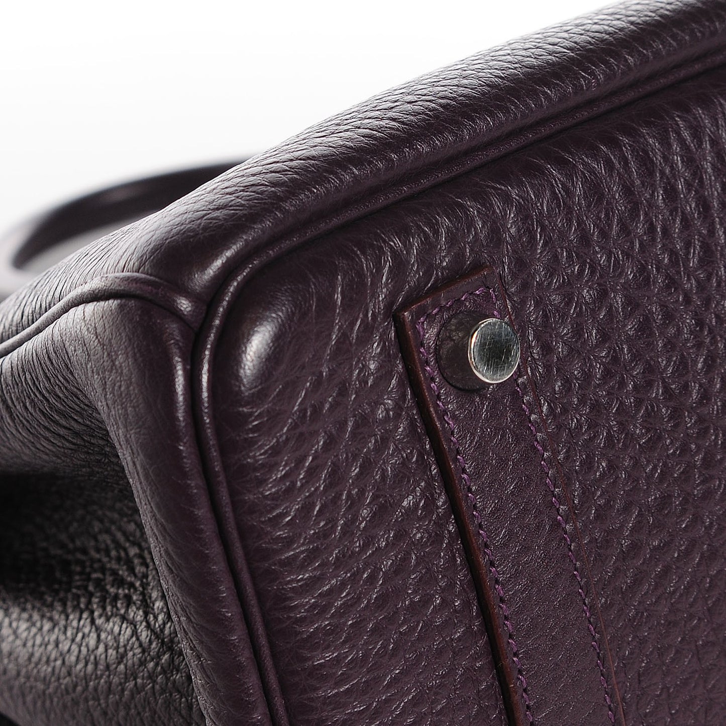 Taurillon Clemence Birkin 35 Raisin
