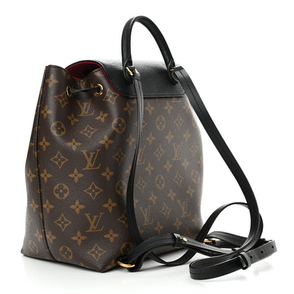 Louis Vuitton Monogram Montsouris PM Black 3 of 9