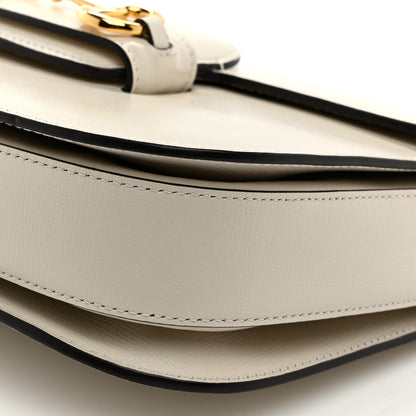 Gucci Azalea Calfskin Horsebit 1955 Shoulder Bag Mystic White 10 of 10